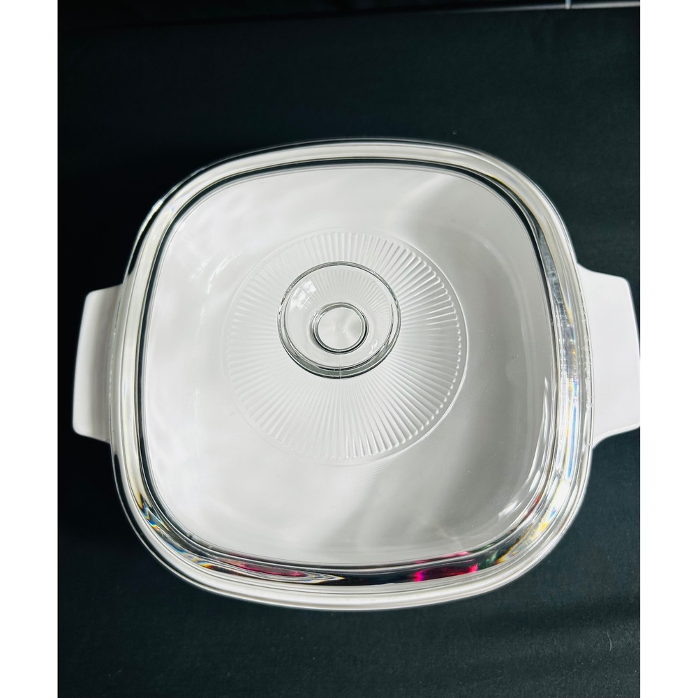 Corning Ware Pastel Bouquet A-2-B 2L Casserole Dish with Glass Lid Made in USA - Picture 5 of 12
